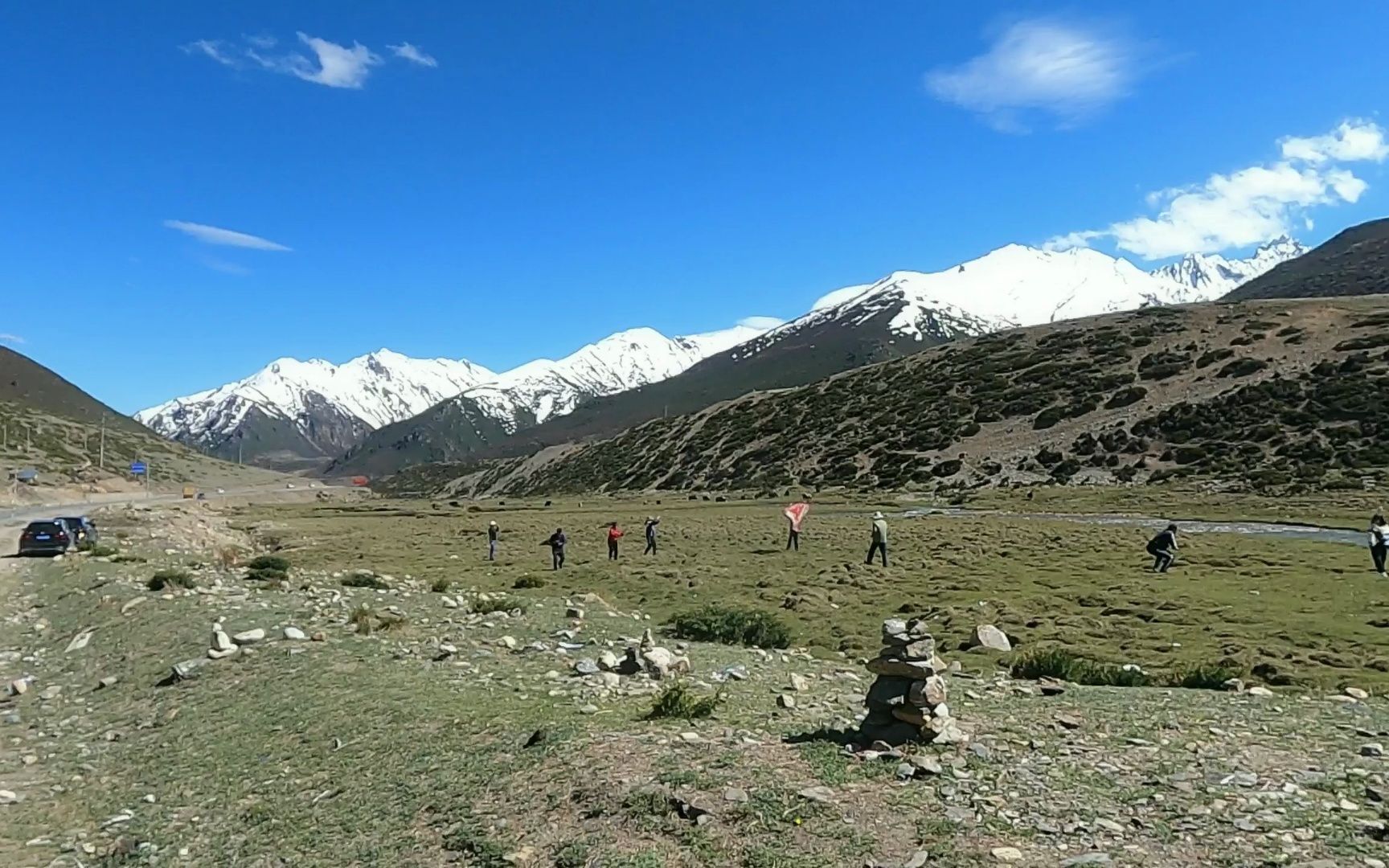 山东摩旅西藏第14天下集:八宿县出发,打卡然乌湖,看了雪山,路过网红冲水点和限速30处,天黑到达波密县城哔哩哔哩bilibili