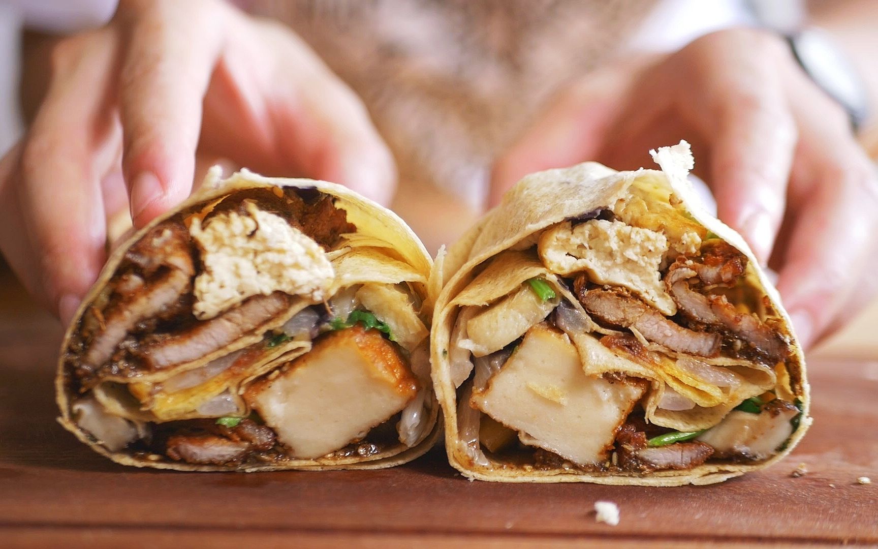 把11种炸串包在煎饼里吃有多快乐?