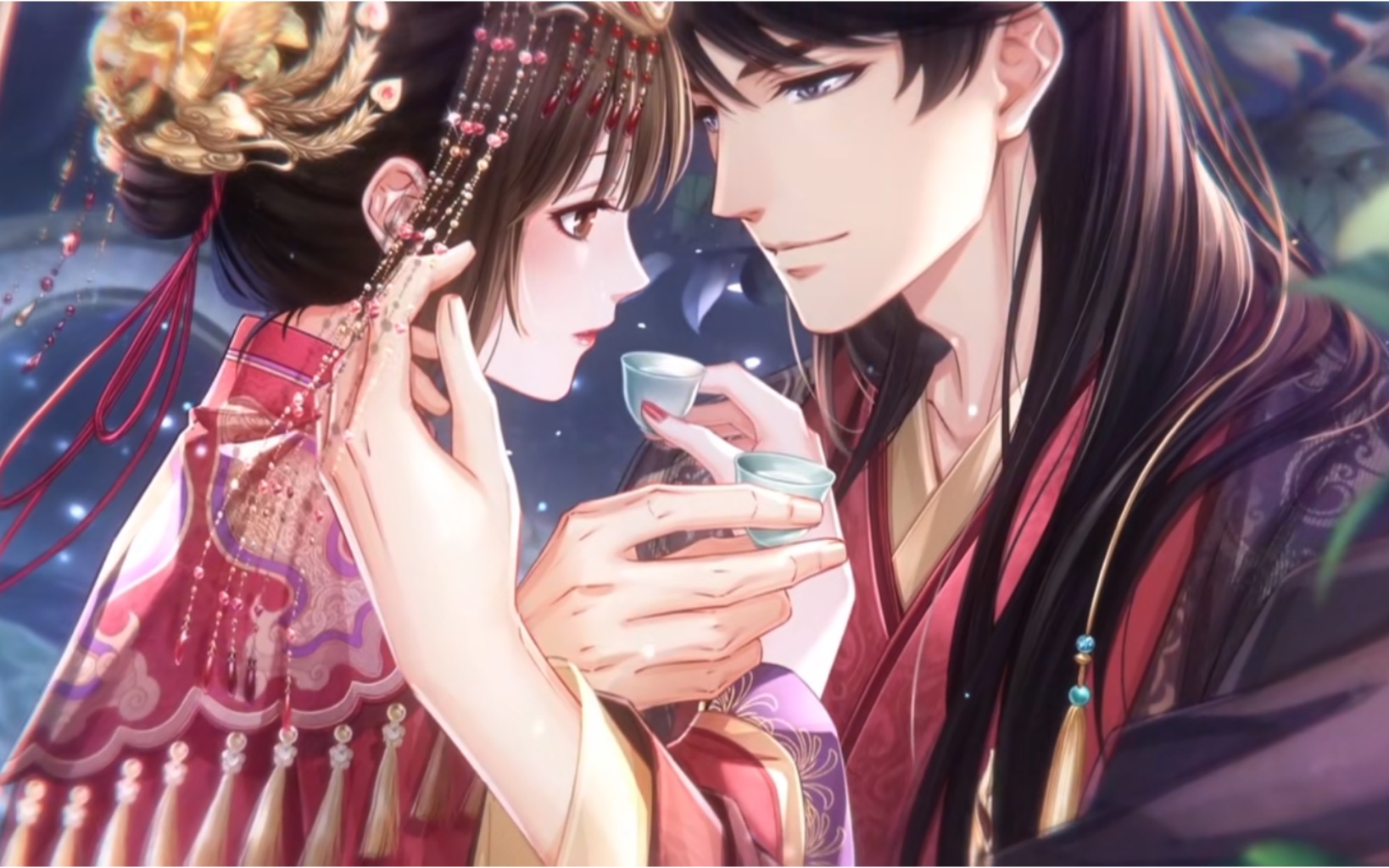 【恋与制作人】李泽言2020烛影良宵春节限定sp古婚卡「遍阅人间色」