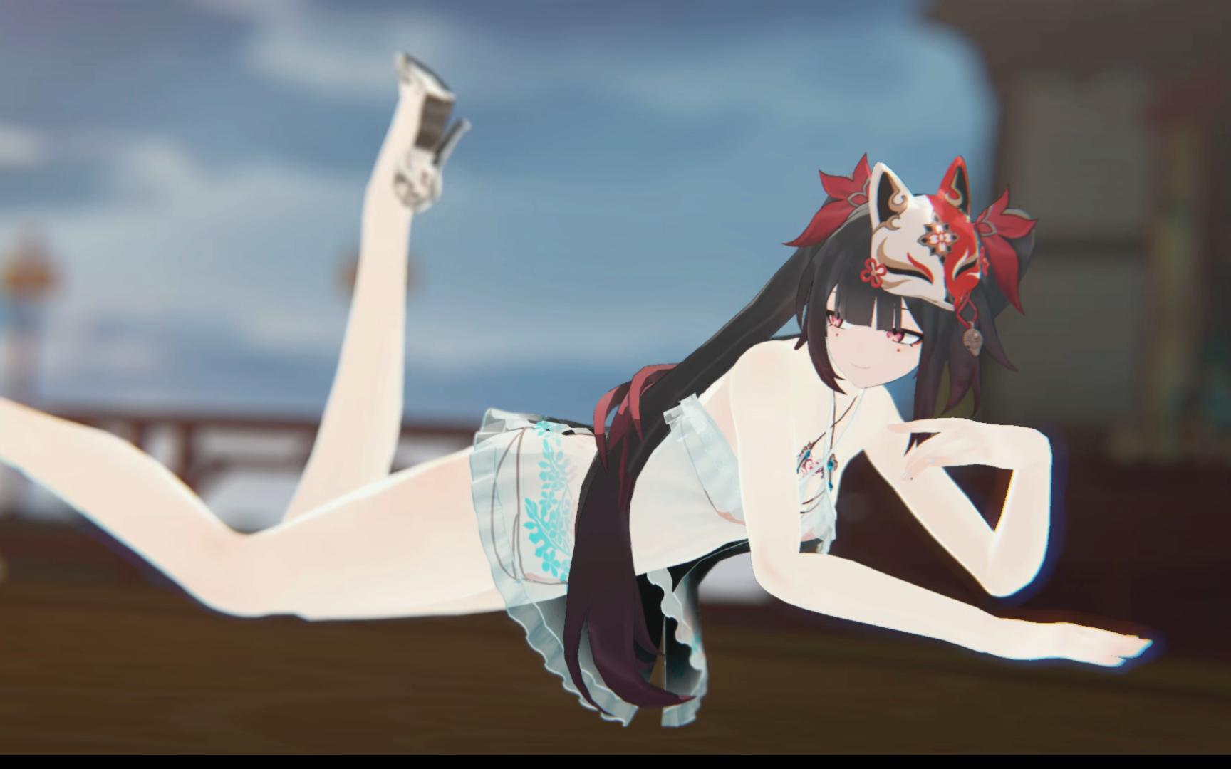 4k花火夏季泳装