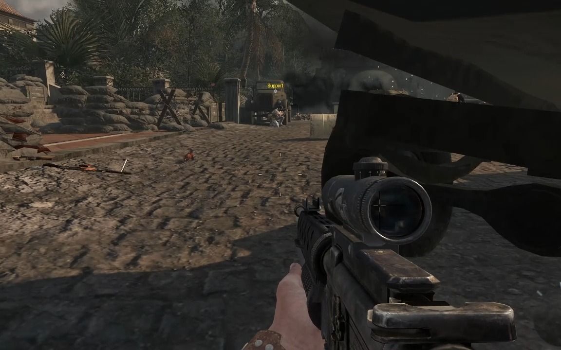 《使命召唤7黑色行动》原创高清非官方通关视频攻略 第一关