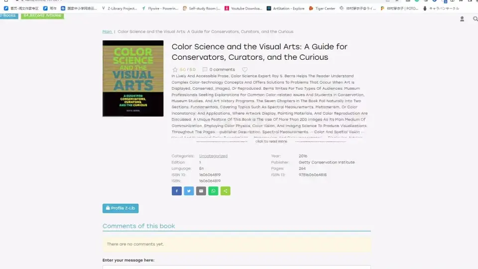 Color Science and the Visual Arts: A Guide for Conservators, Curators, and  the Curious