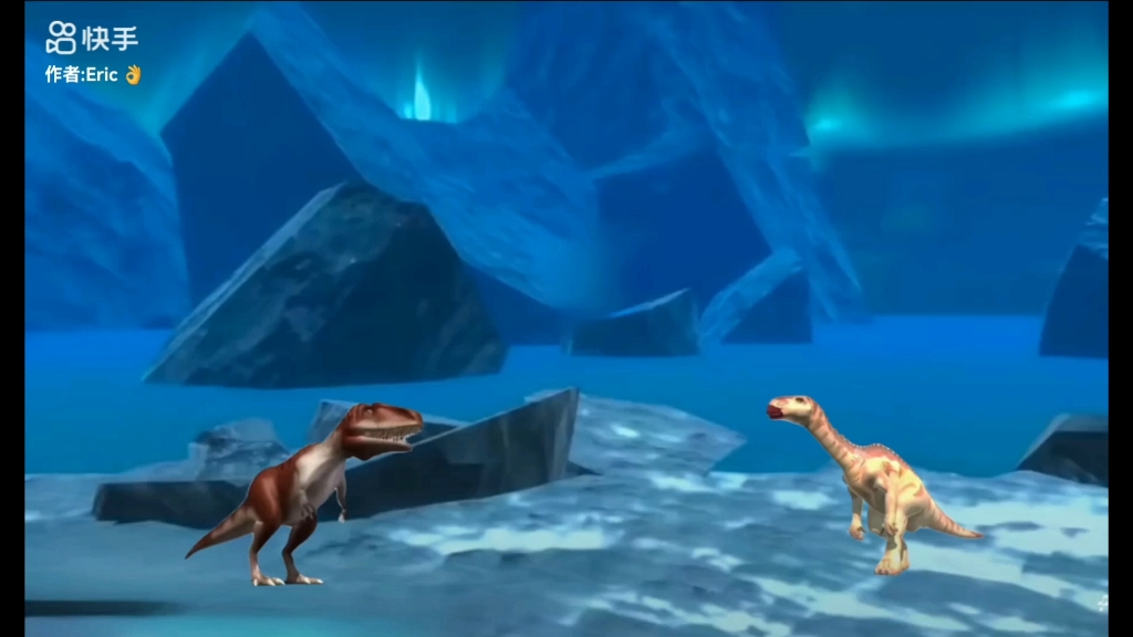 鲨齿龙vs禽龙