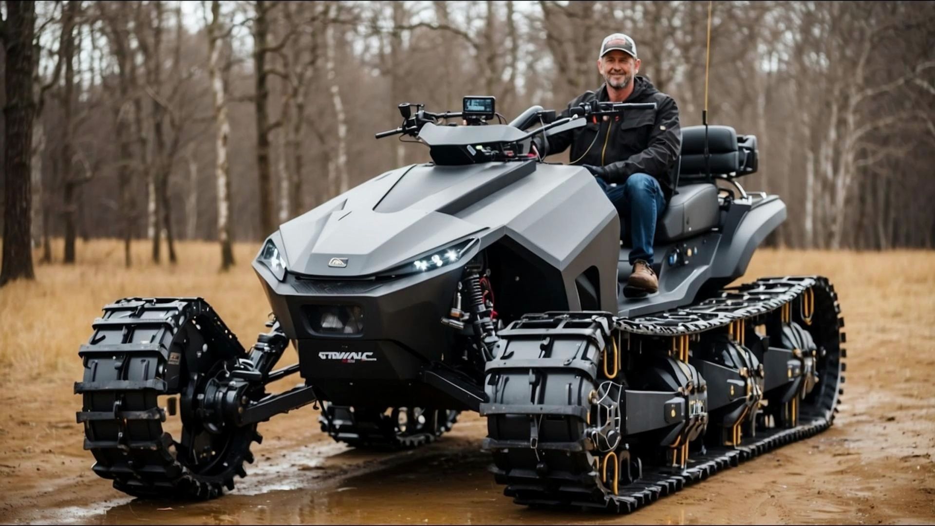 15 款你从未见过的疯狂履带式车辆