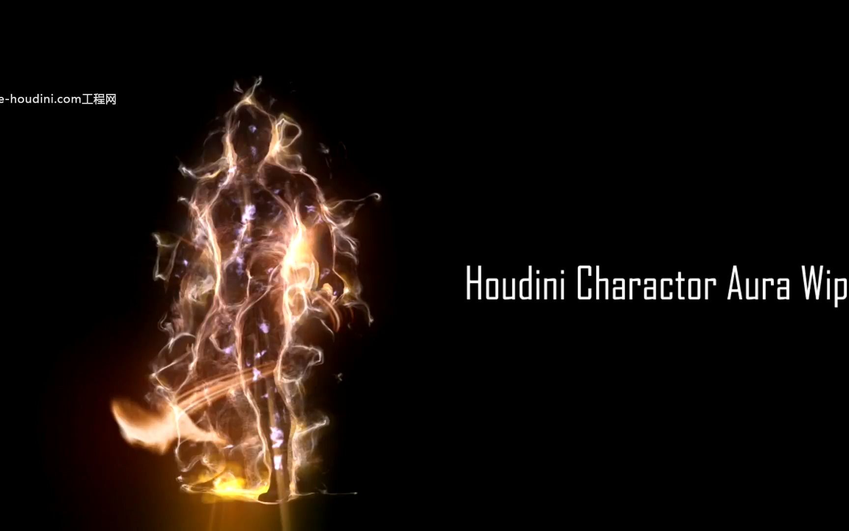 Houdini制作角色魔法能量光环效果哔哩哔哩bilibili