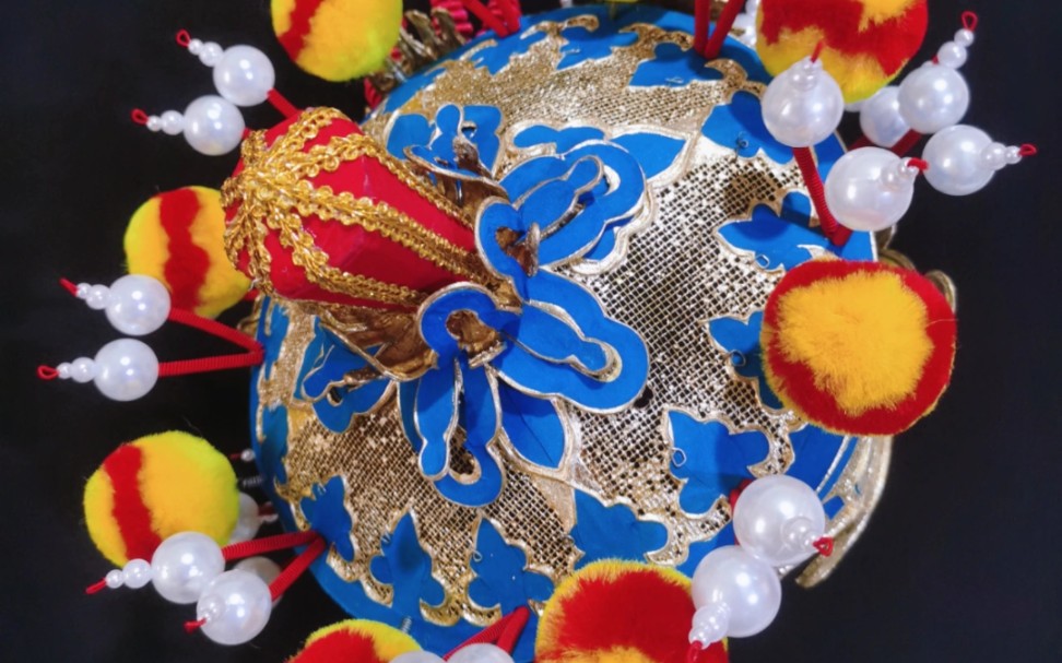 京剧孙悟空戴的盔头,钻天盔