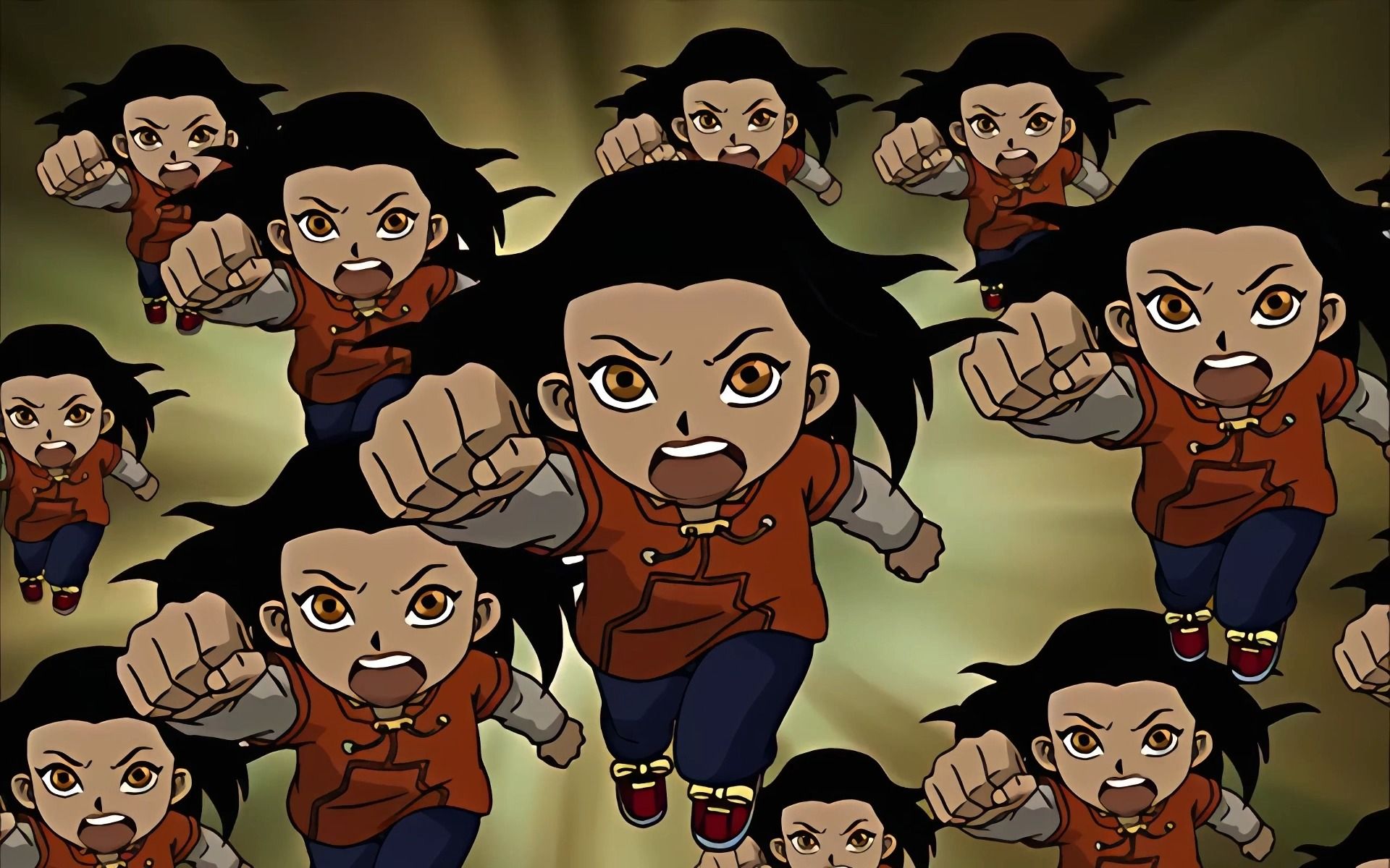 成龙历险记:小玉复制了成千上万个自己,打败了恶魔波刚