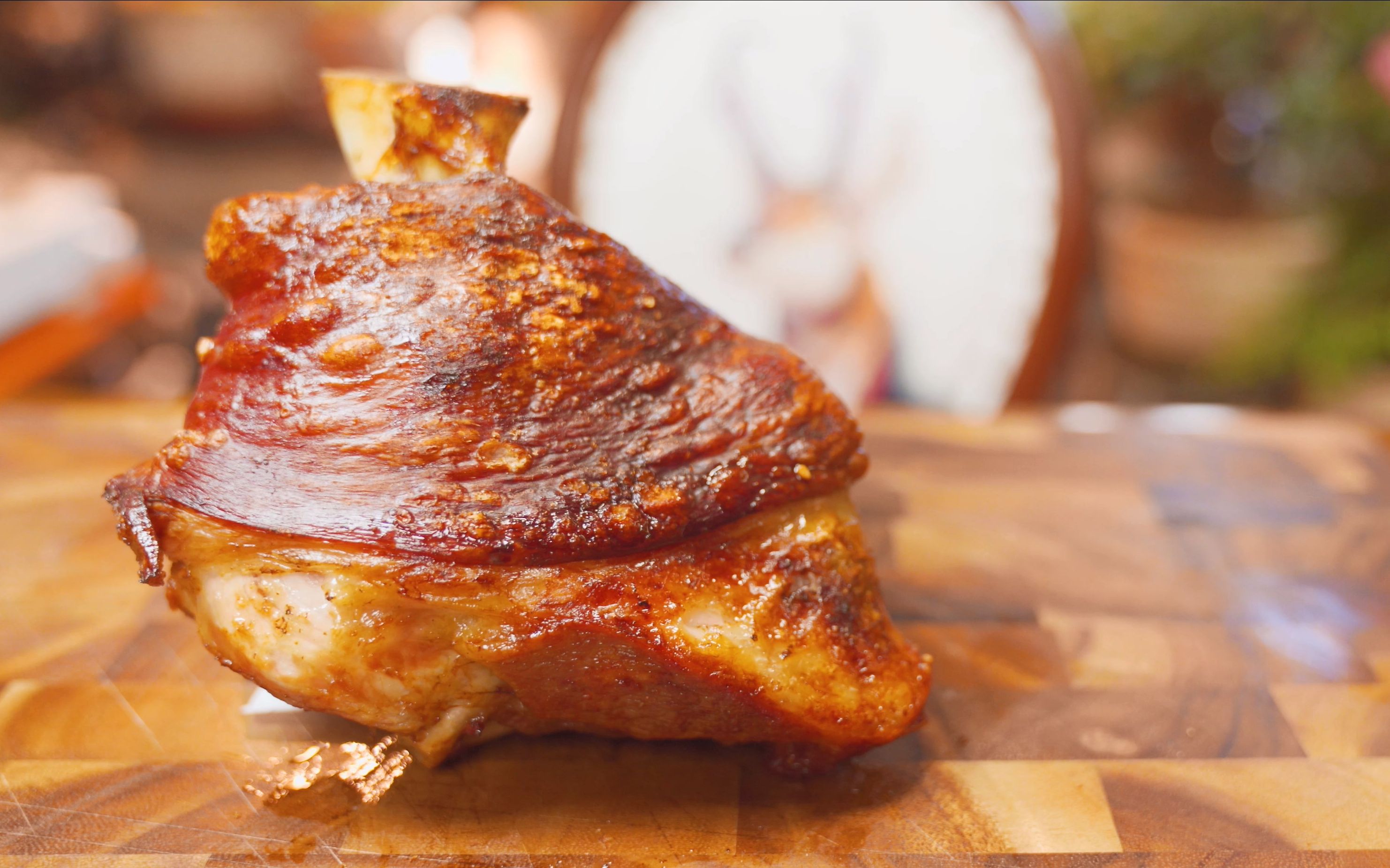 【脆皮蹄髈】硬核贴秋膘的脆皮肘子毫无难度