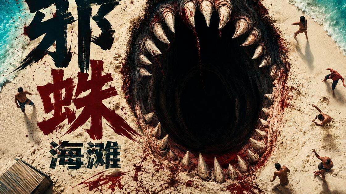 英国电影《邪蛛海滩》(2026)喜剧 / 恐怖