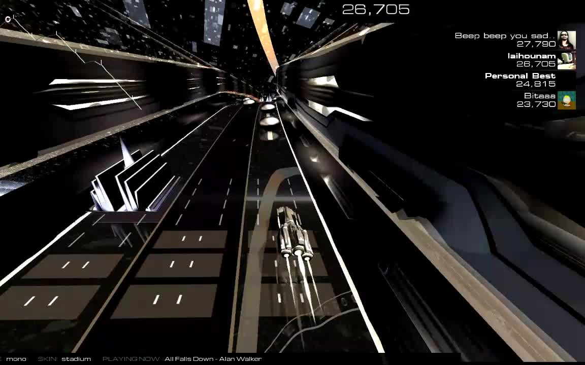 [图]【Audiosurf 2】【音速战机2】Alan Walker all fall's down