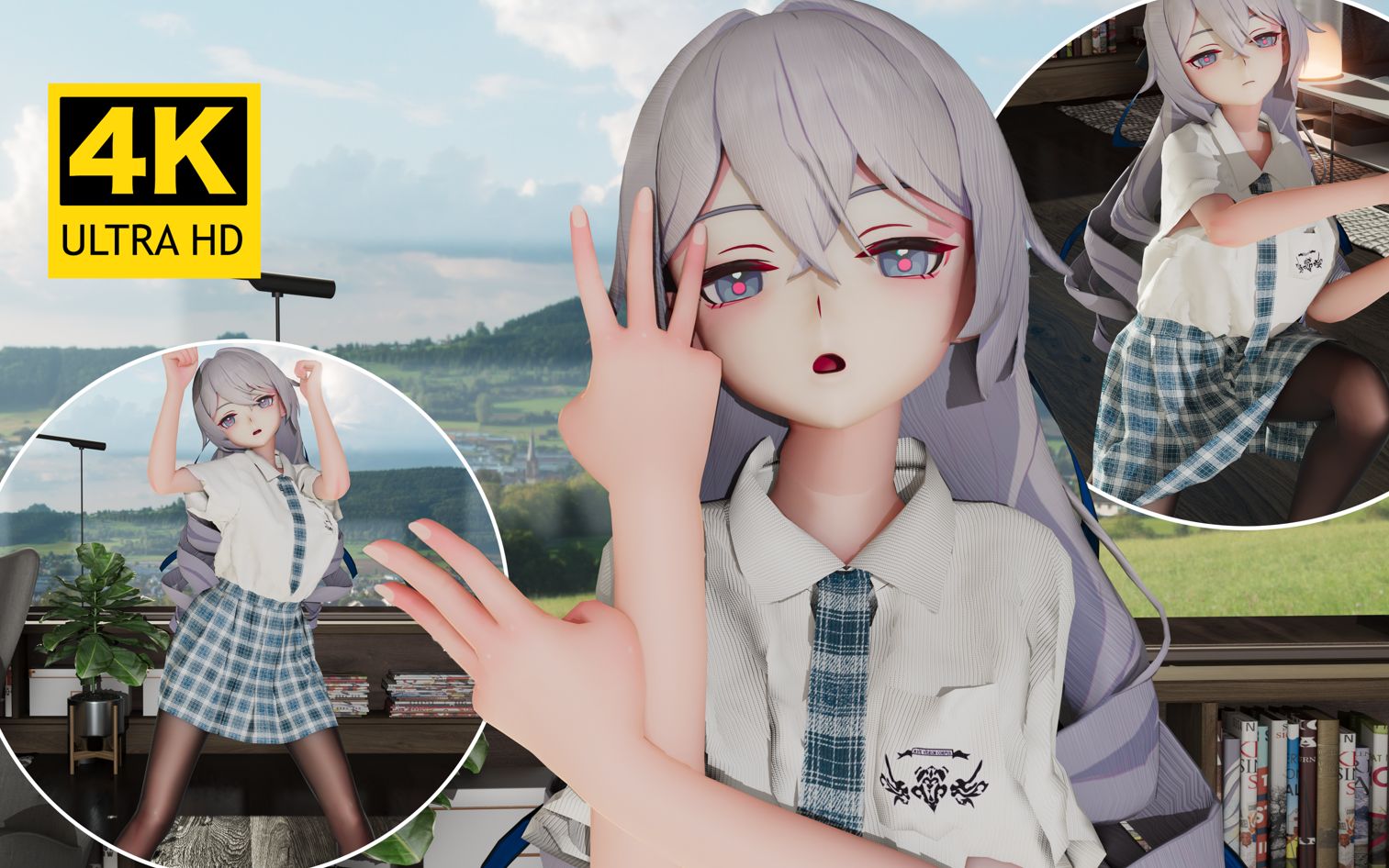 【4K/崩坏MMD/布料/掉装备】𐟒•这个鸭鸭不太纯𐟒•哔哩哔哩bilibili