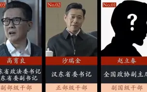 Download Video: 《人民的名义》职位排名