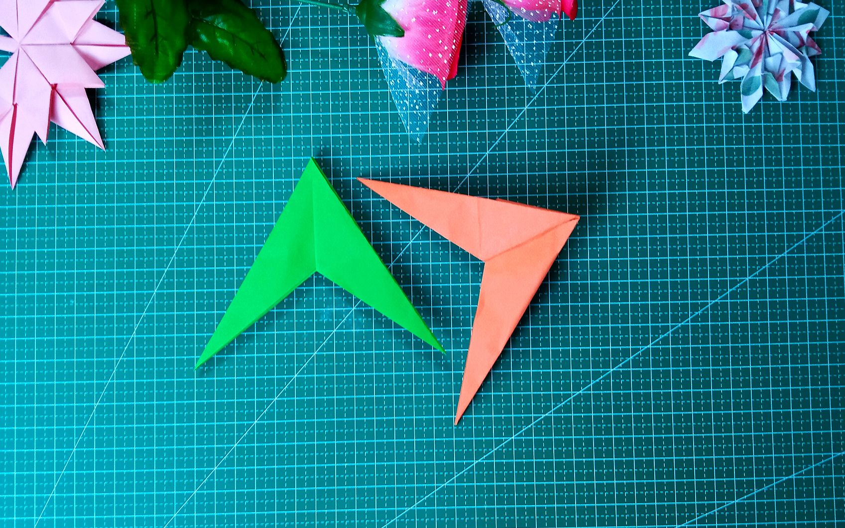 趣味折纸视频教程燕尾镖折纸小男孩超喜欢的折纸玩具