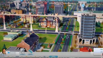 模拟城市5 未来之城 诞生区 3 路面电车和科幻赌场 佐东丶 哔哩哔哩 Bilibili