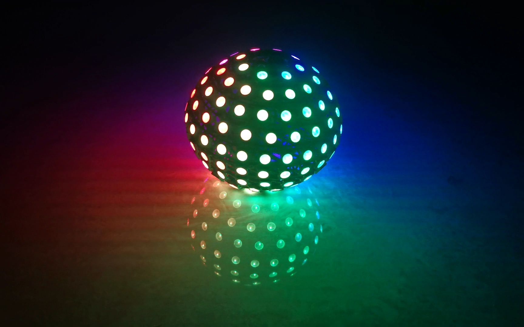 ws2812灯球,再也不焊接这玩意了