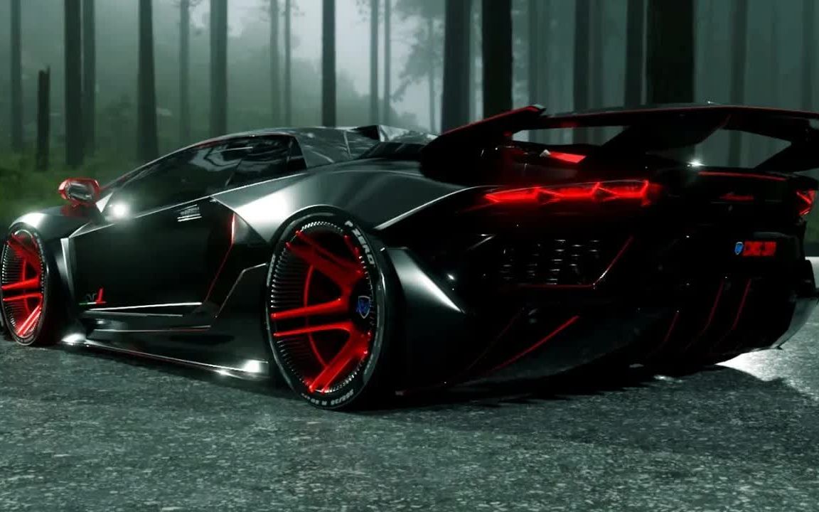 兰博基尼 Aventador SVJ 定制车身套件 1000 + HP! | NewCarDesign 2021.12.18哔哩哔哩bilibili