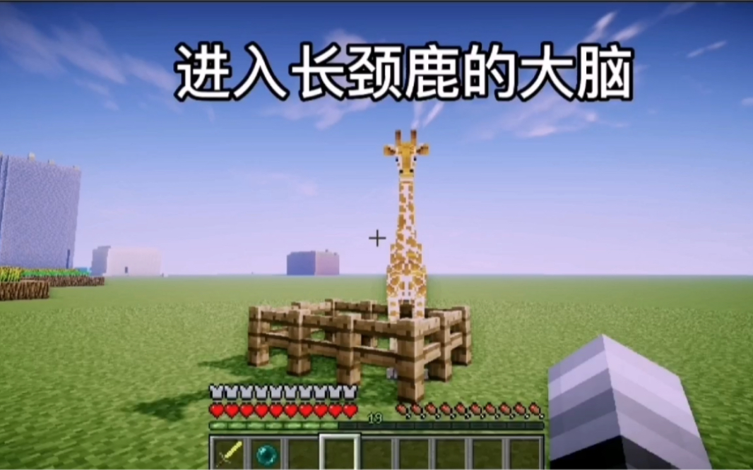 我的世界:进入长颈鹿的大脑