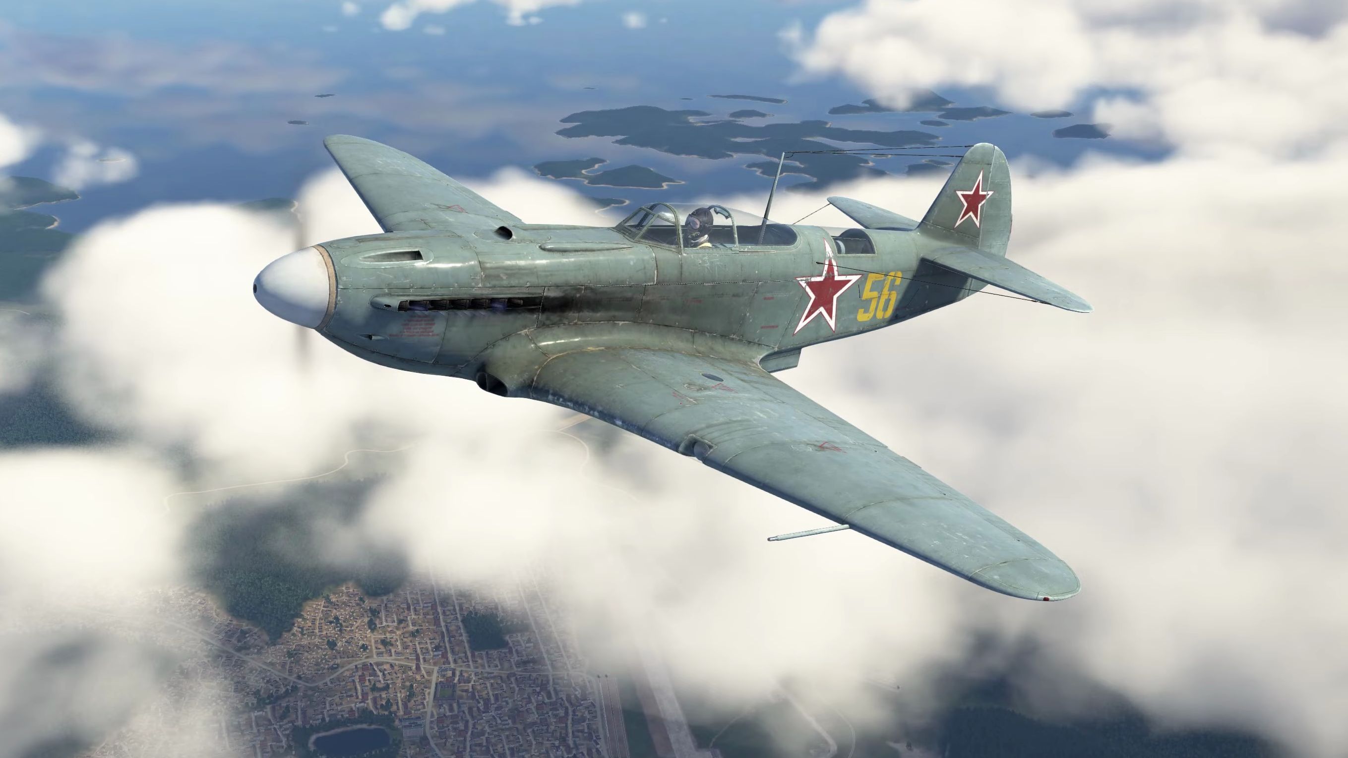 IL2: Korea  Yak9P 飞行预览网络游戏热门视频