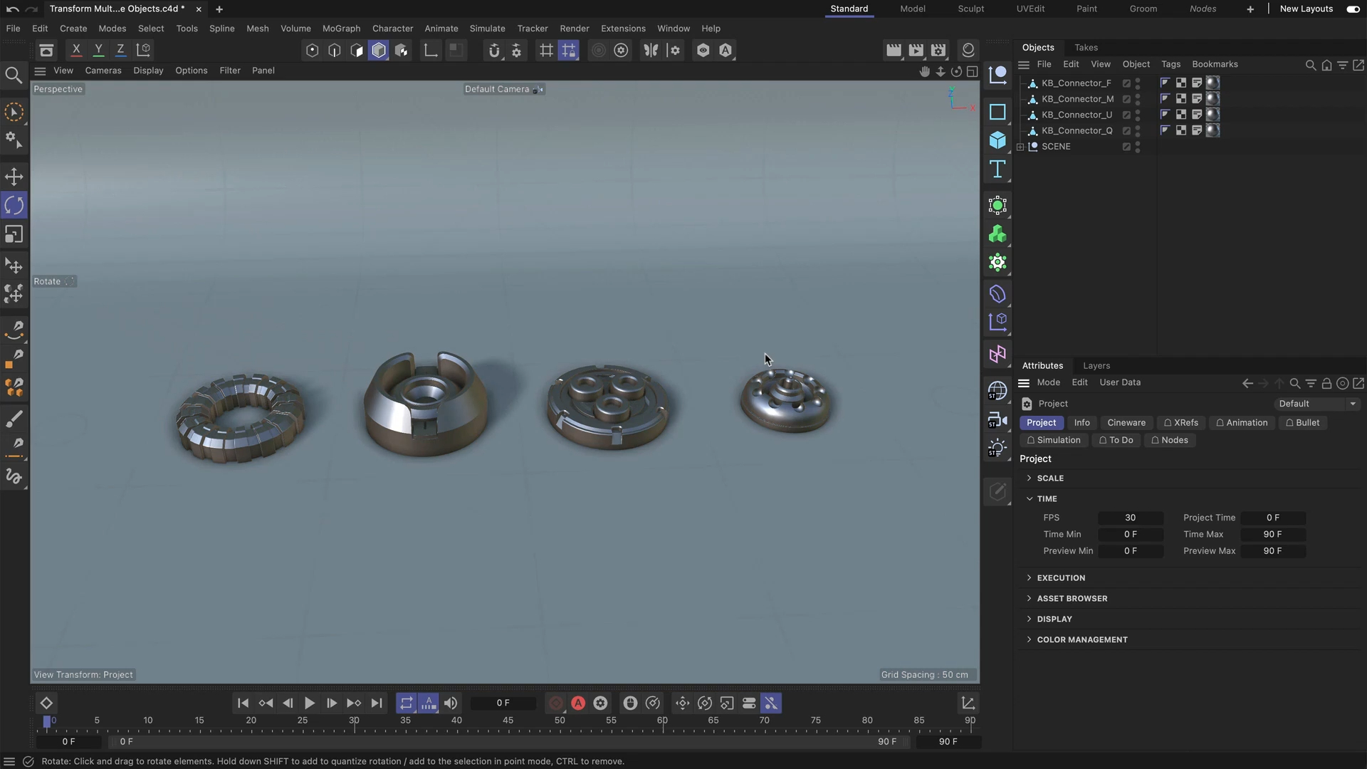 [中心轴_c4d教程]086c4d里面选择活动项的轴真比blender要人性的多_原