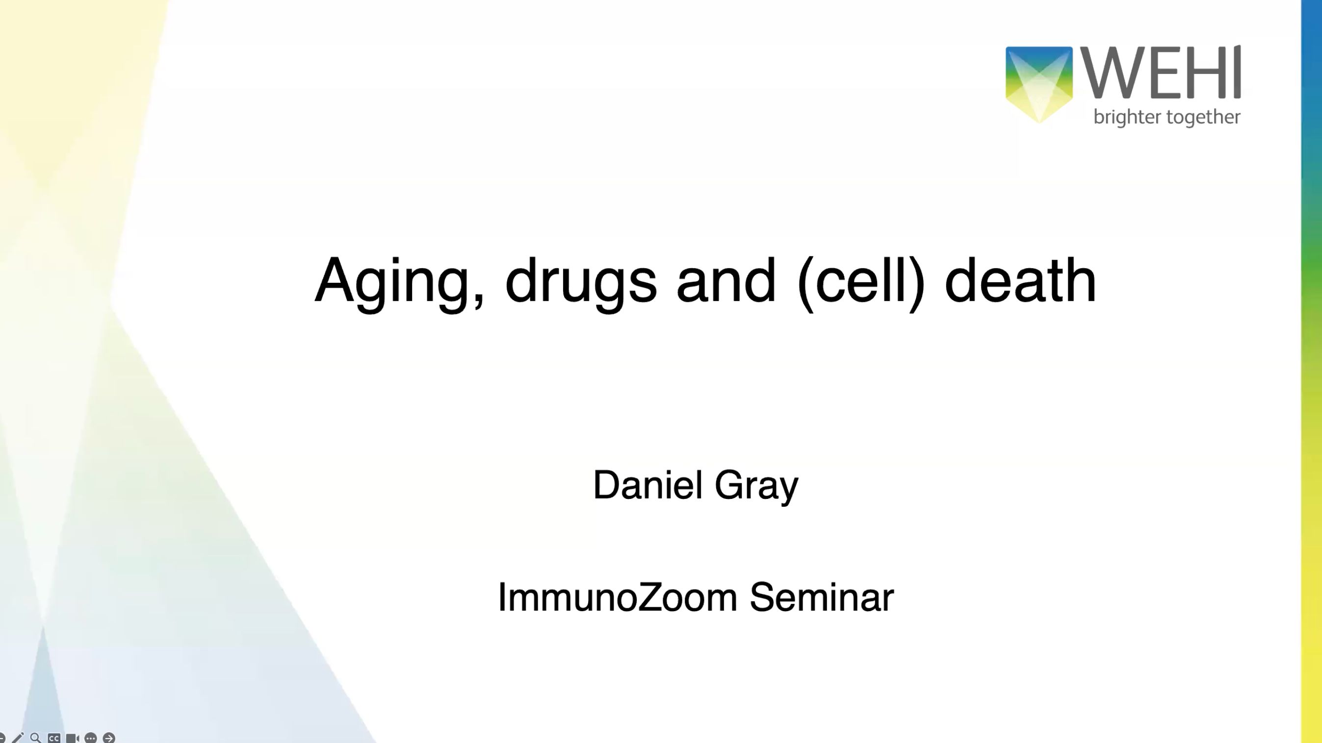 Aging drugs and cell death哔哩哔哩bilibili