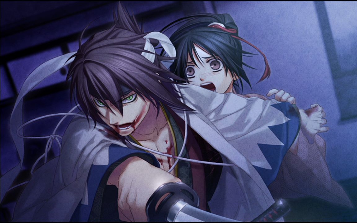 中文版●【阿宅实况】psv乙女游戏『薄樱鬼~风之章』冲田总司 第一