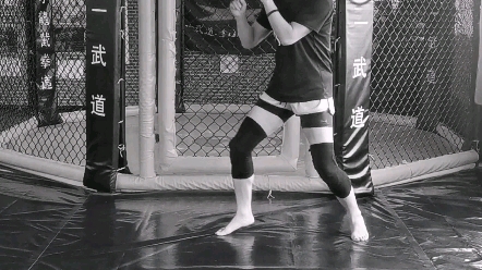 截拳道空击训练,小白一个