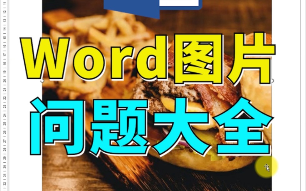 【Word】图片问题大全 108哔哩哔哩bilibili