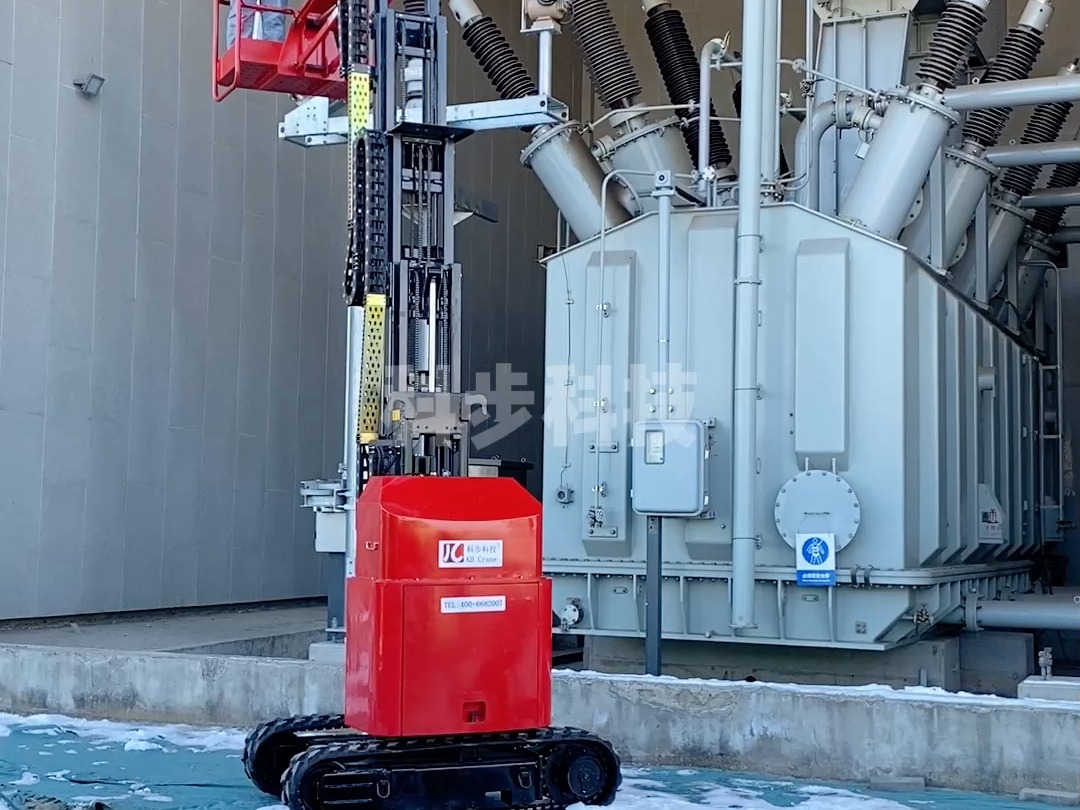 可自由掌握升降高度,10米桅杆式高空作业车
