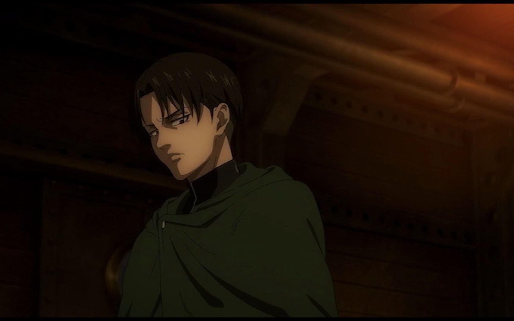 兵长又踢艾伦啦