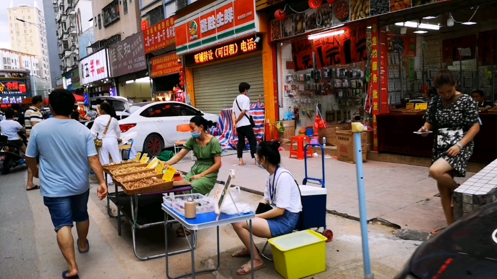 经济地摊火了,深圳龙华民治这条街也可以摆地摊