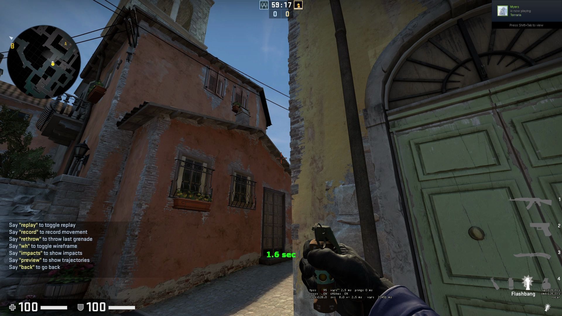 csgo 道具使用 02 闪光弹