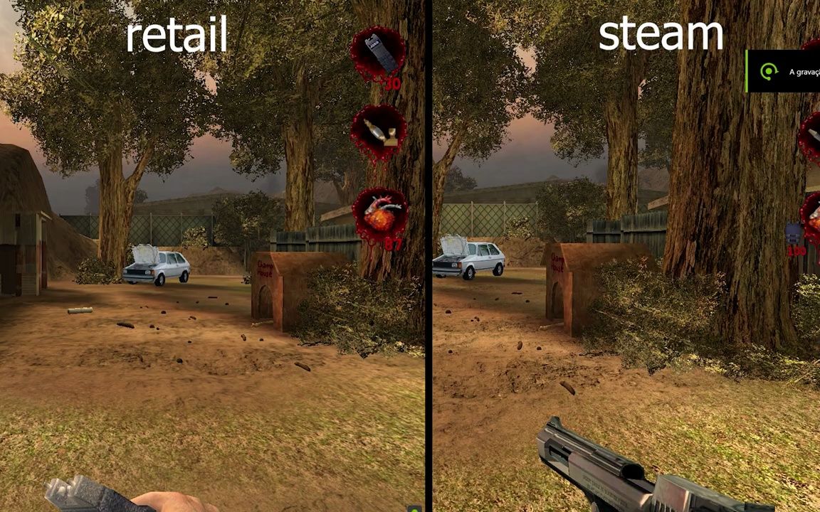 夺命邮差2 零售版 vs steam版