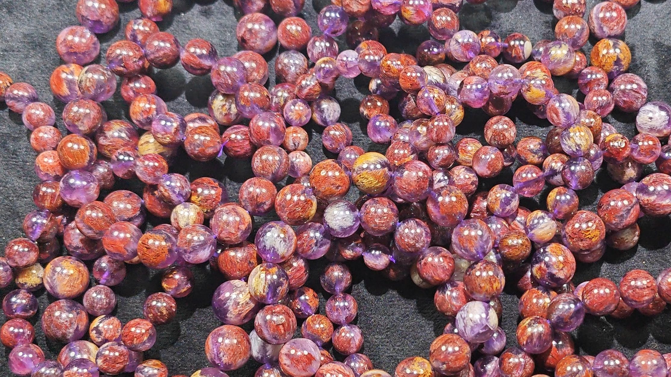 新货紫幽灵手串ii小高品ii一条毕业