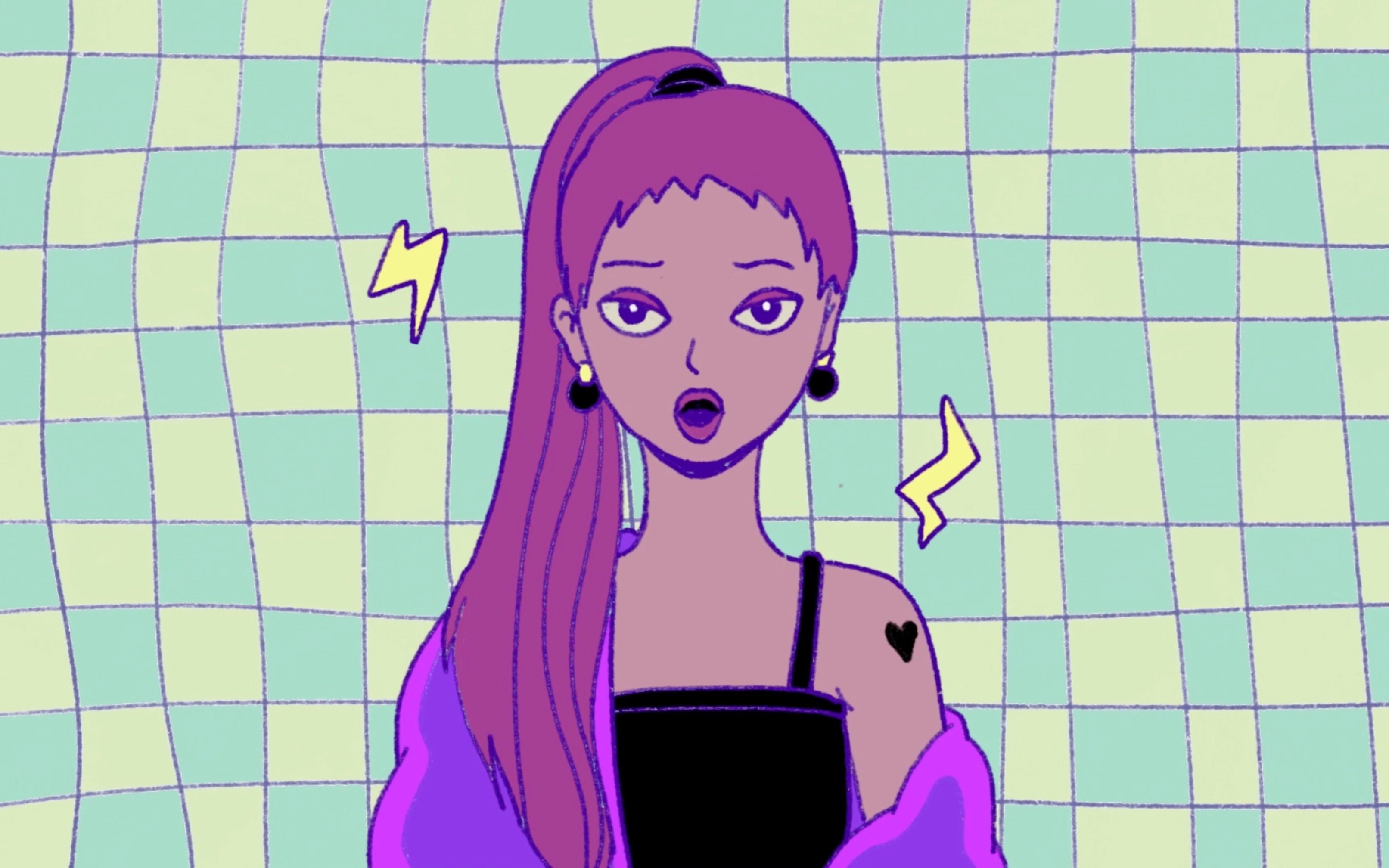 【动画mv】爆肝三个月给ariana grande《7 rings》做了动画mv