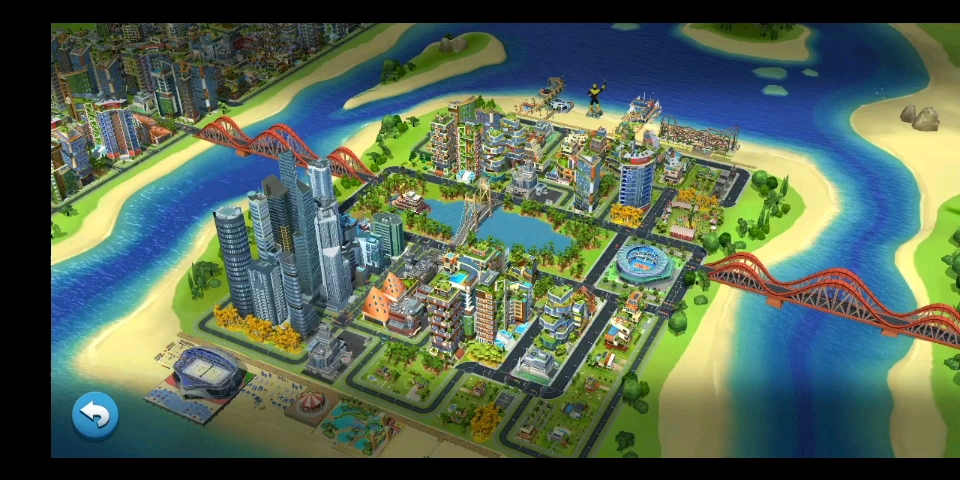 模拟城市绿色山谷系统地图