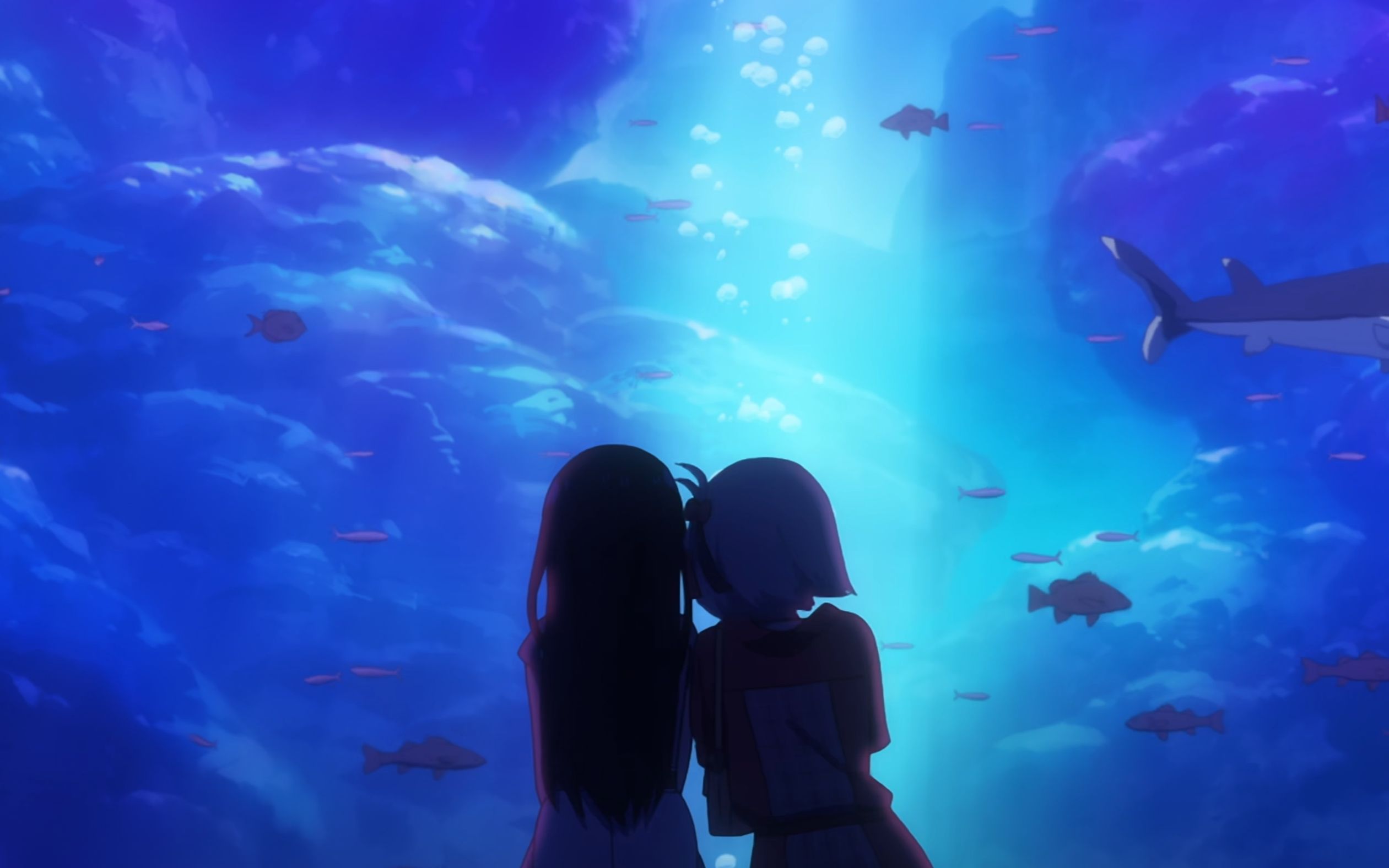 lycorisrecoil第四集水族馆贴贴10分钟