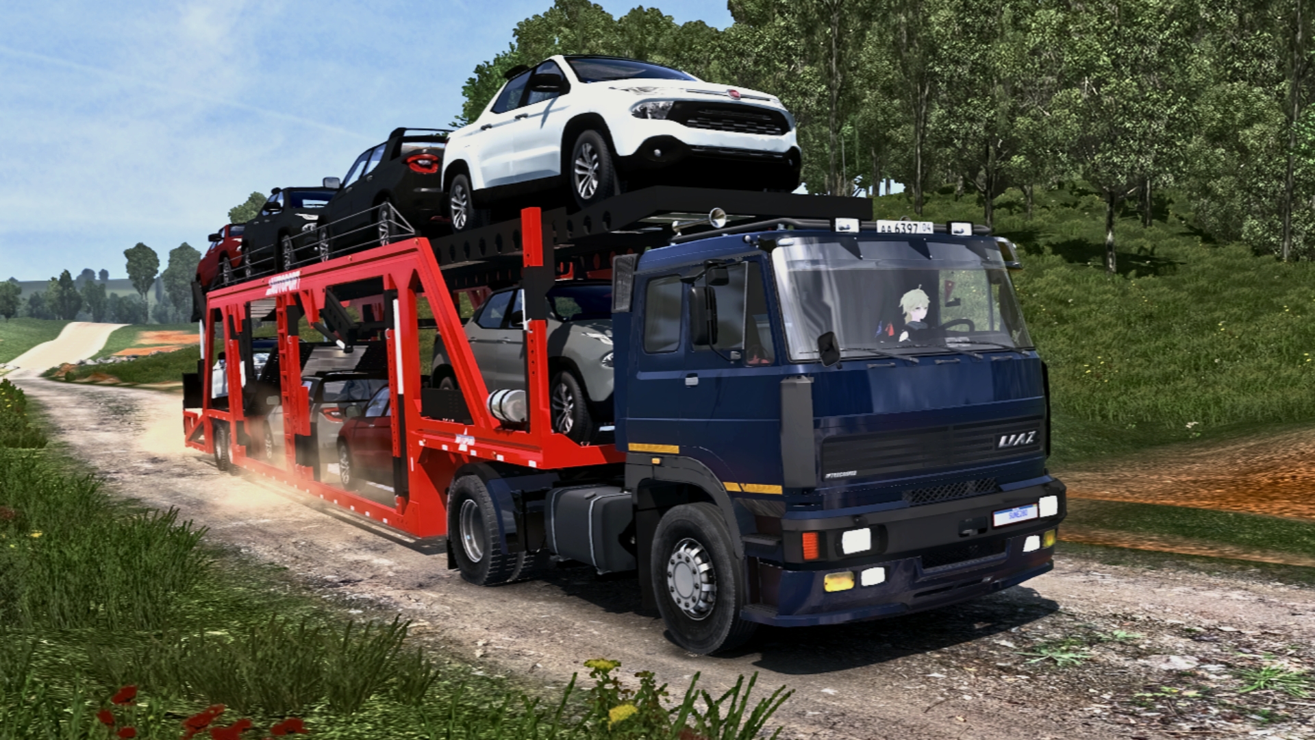 卡车模拟器终极版小轿车