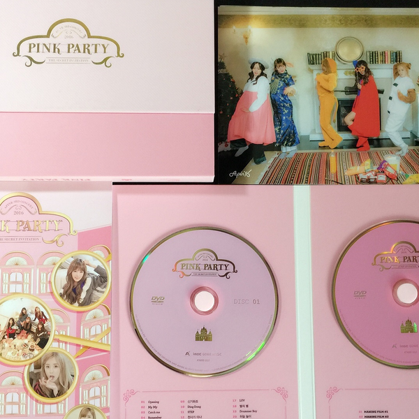 Apink LIVE DVD Pink Paradise 未開封（2025年最新】APINK dvdの