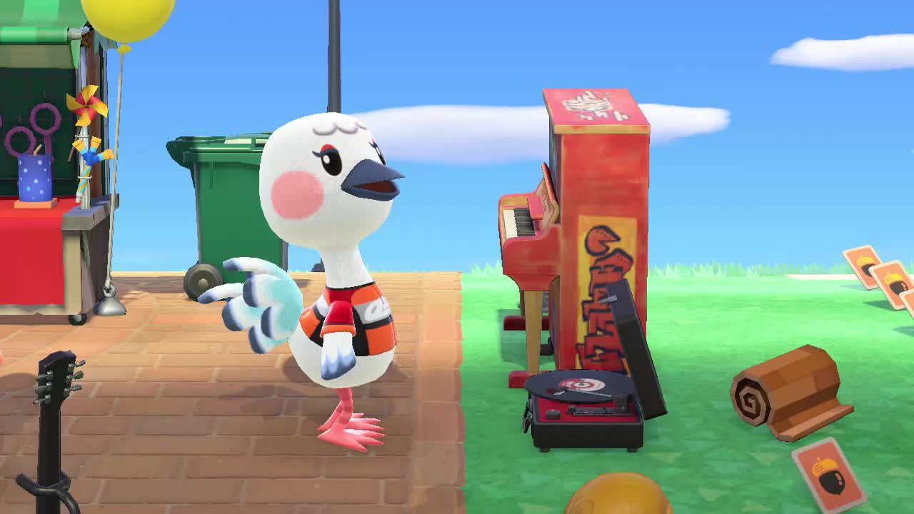 【动物之森】小偲唱 kk乡村摇滚