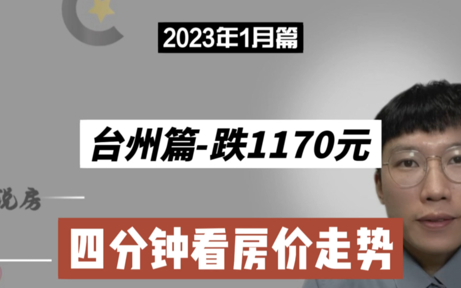 台州篇跌1170元,四分钟看房价(2023年1月篇)哔哩哔哩bilibili