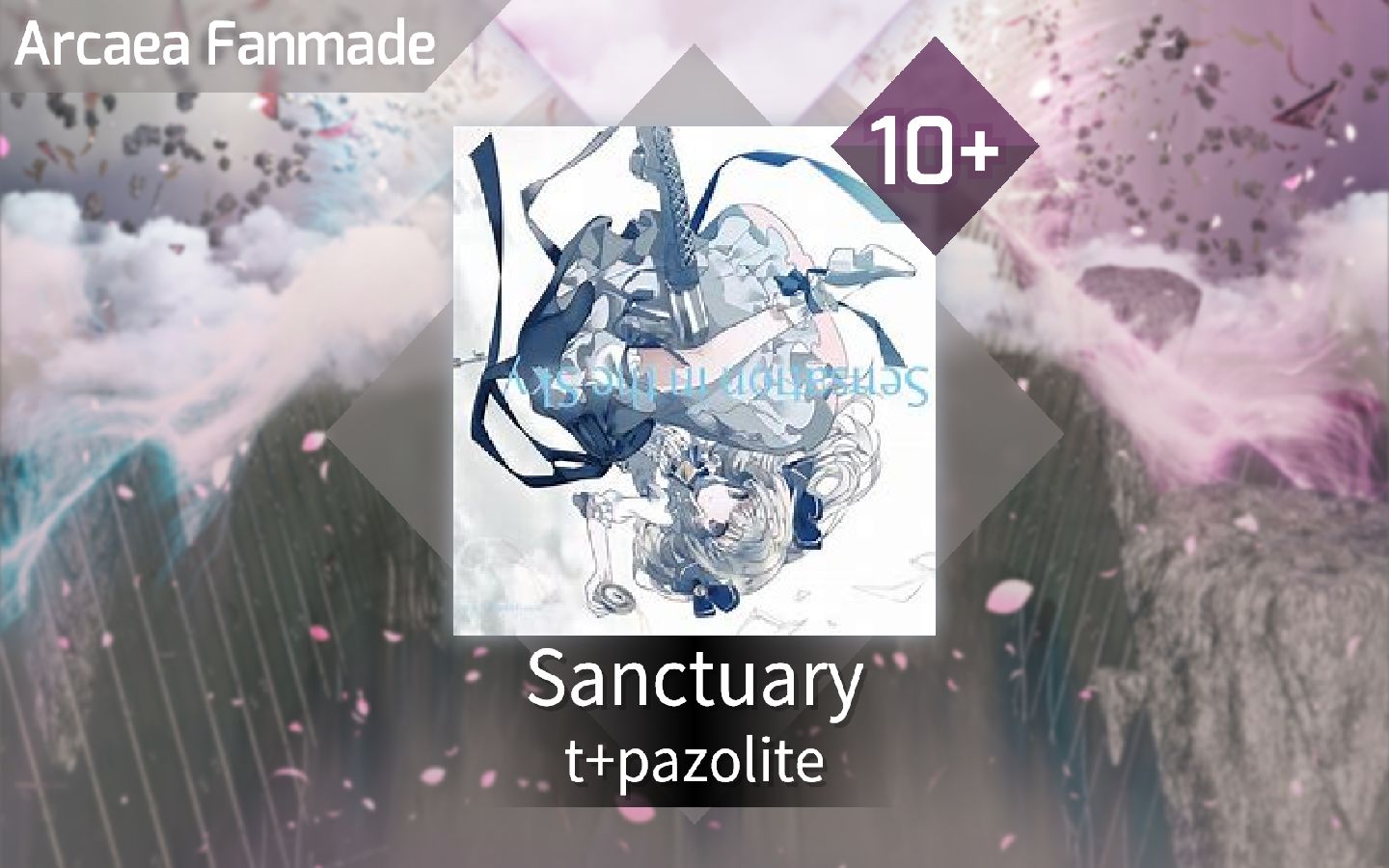 [图]【Arcaea Fanmade/天魂の避难所】Sanctuary - t+pazolite Future 10+