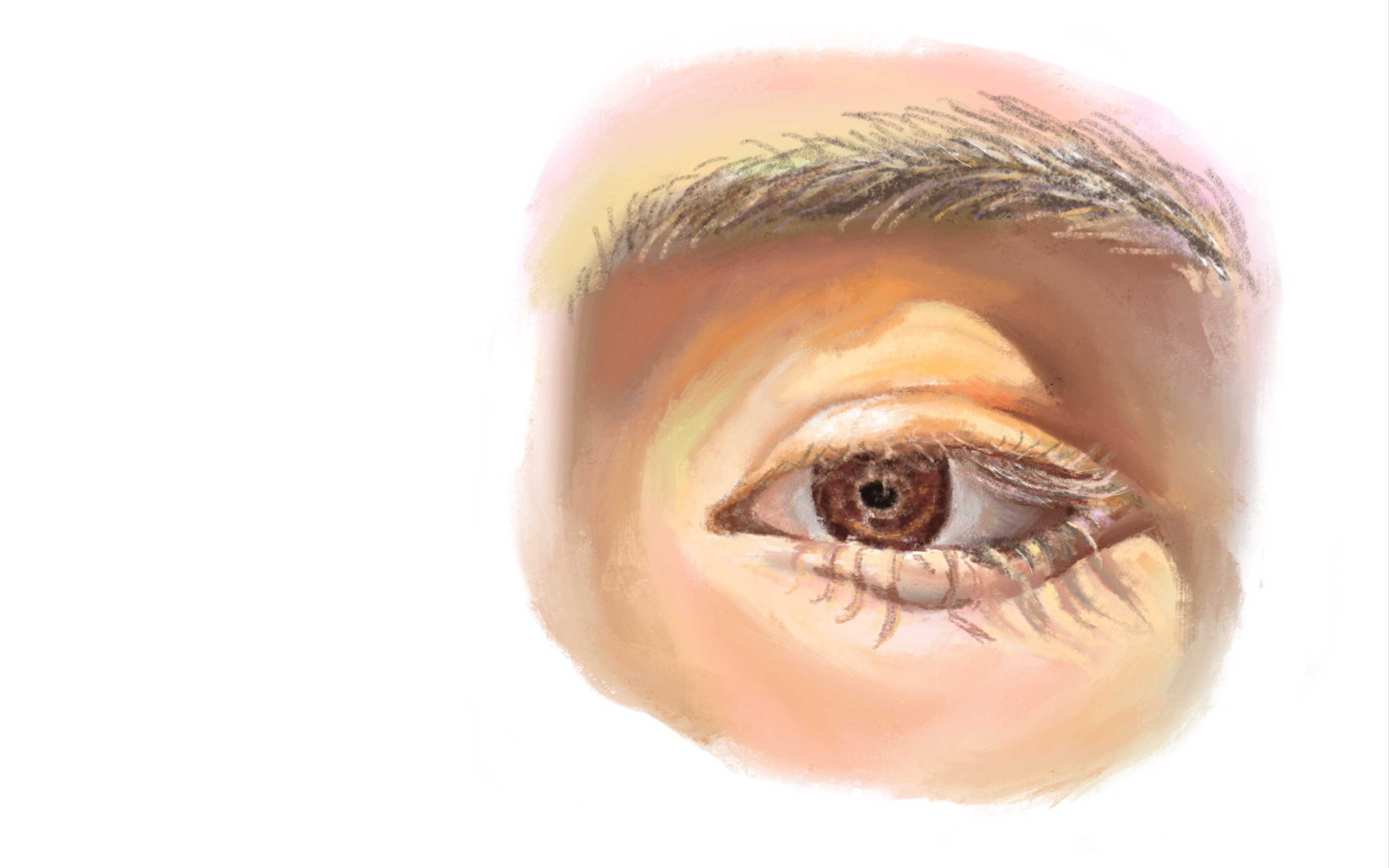 眼睛局部练习/摸鱼产物