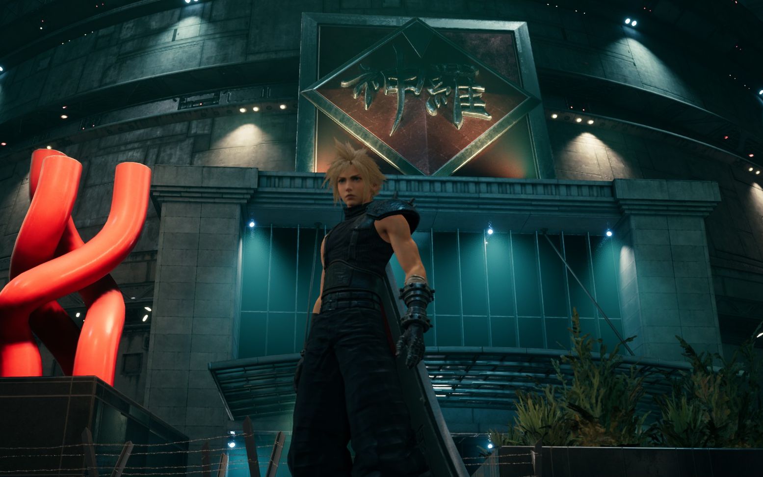 活动作品最终幻想7重制版神罗大厦门前