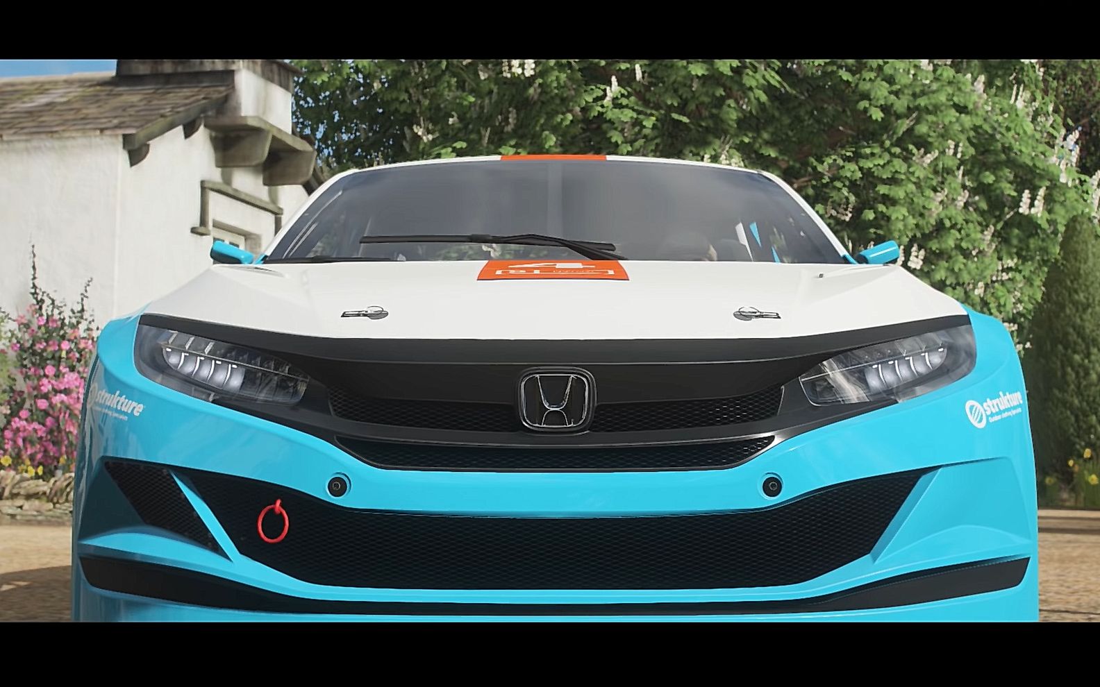 [极限竞速:地平线4]2k60fps超高画质 - 试驾 2016本田 civic coupe