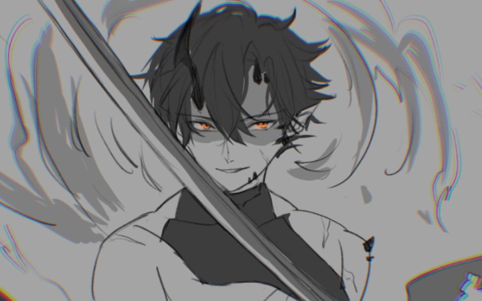 【明日方舟】【炎博向/手书】二次死亡