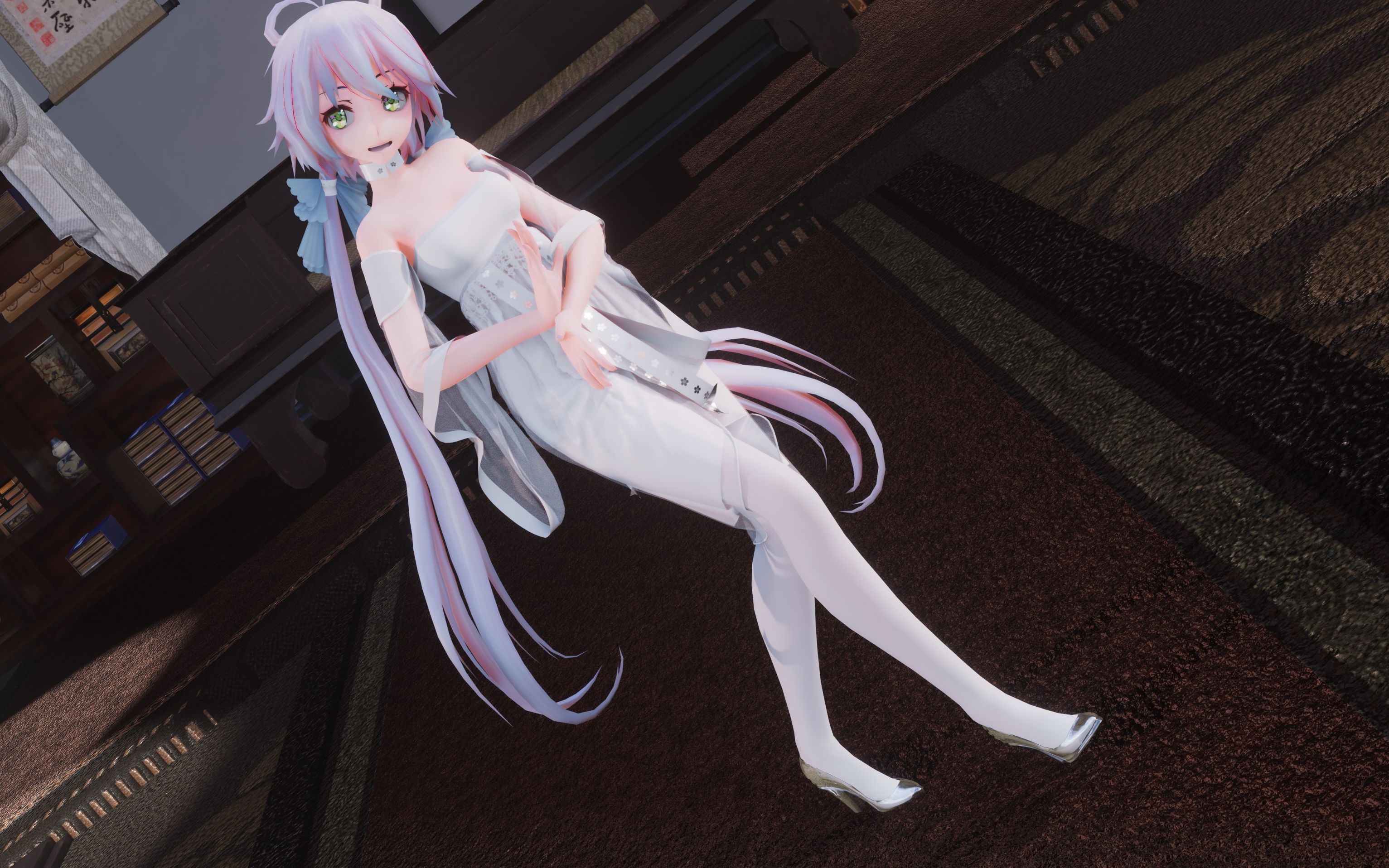 2021洛天依生日应援穿上水晶鞋今夜你就是最美丽的公主