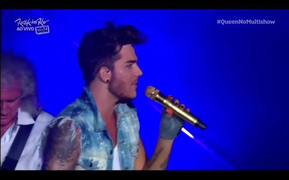 【布莱恩梅原创】Queen + Adam Lambert  Save Me (Live 2015 Rock in Rio)哔哩哔哩bilibili