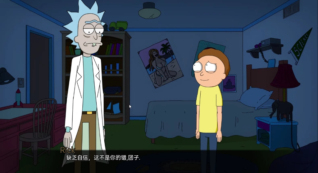 [图]【欧美SLG/汉化/动态】瑞克和莫蒂：另一种回家的路 Rick and Morty: Another Way Home r3.8 public PC+安卓