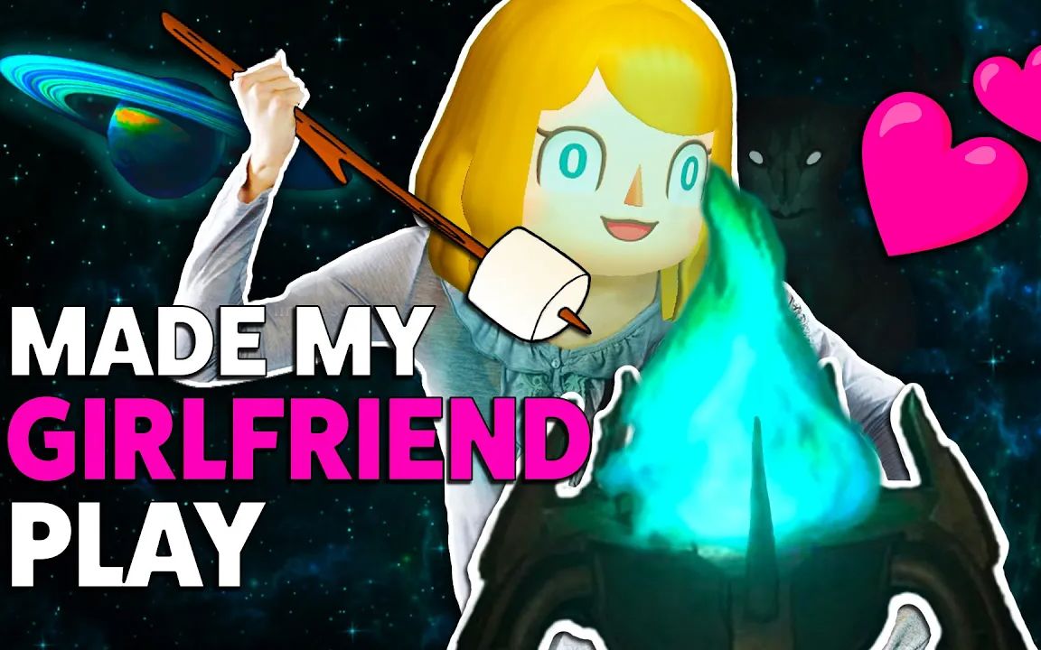 [图]【汉化熟肉】让女友玩星际拓荒DLC（眼之回响）- Made My Girlfriend Play Outer Wilds: Echoes of the Eye