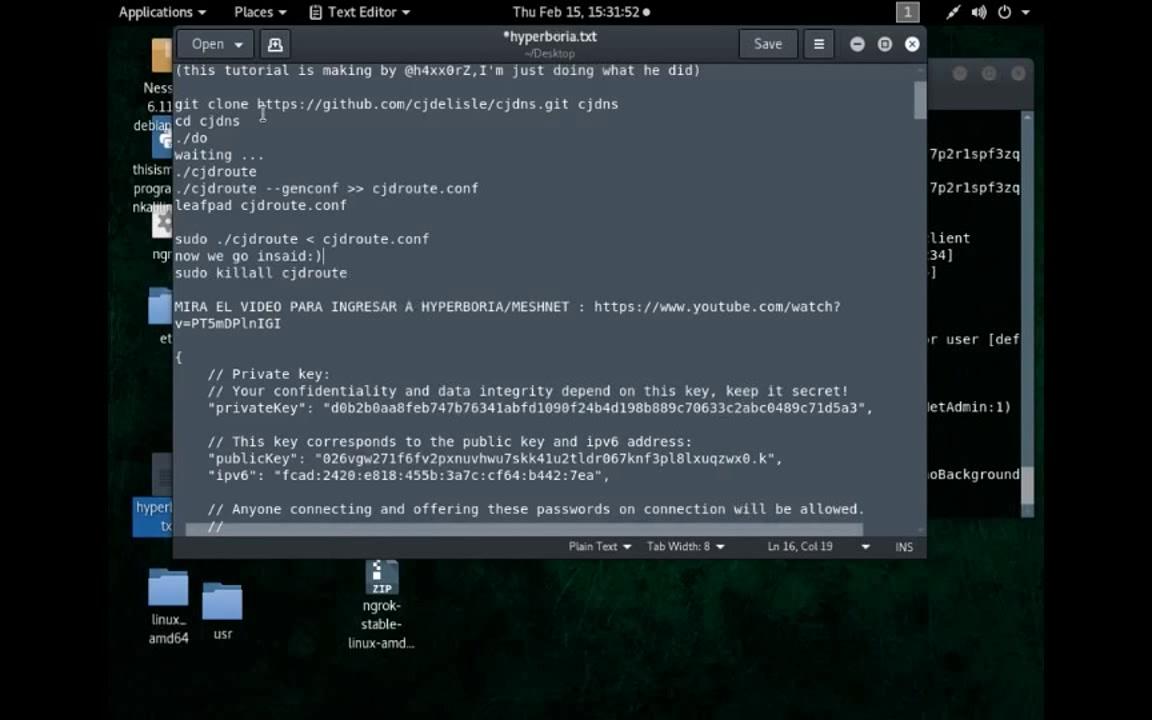 KALI linux heyperboria配置(传说中的北极星网络)哔哩哔哩bilibili